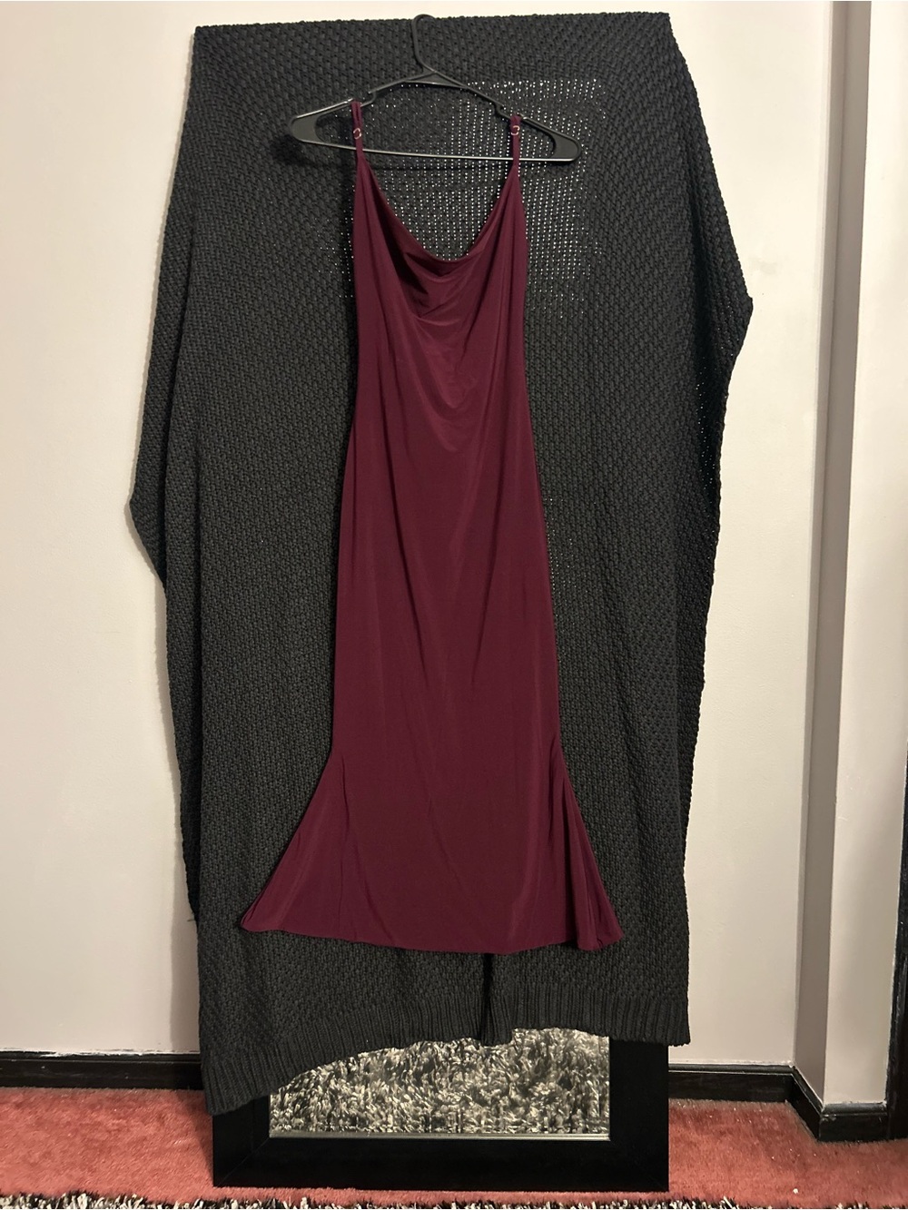 Club L London Burgundy dress